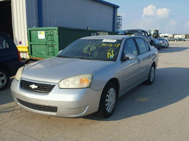 1G1ZT51886F220985 - 2006 CHEVROLET MALIBU SILVER photo 2