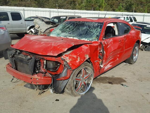 2B3LA53H08H174510 - 2008 DODGE CHARGER R/ RED photo 2