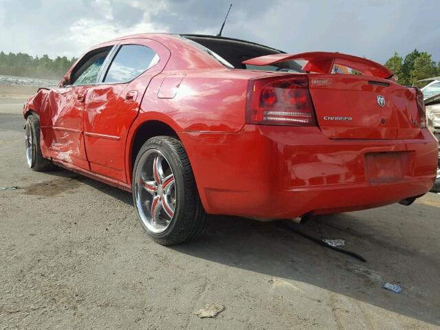 2B3LA53H08H174510 - 2008 DODGE CHARGER R/ RED photo 3