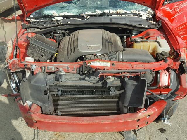 2B3LA53H08H174510 - 2008 DODGE CHARGER R/ RED photo 7