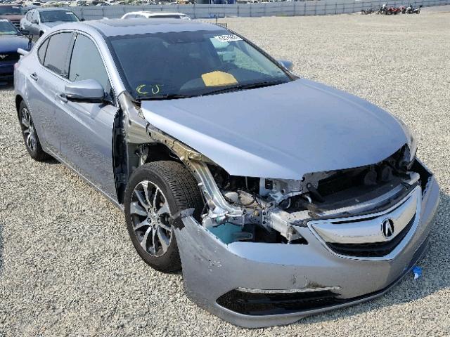19UUB1F51GA009834 - 2016 ACURA TLX TECH SILVER photo 1