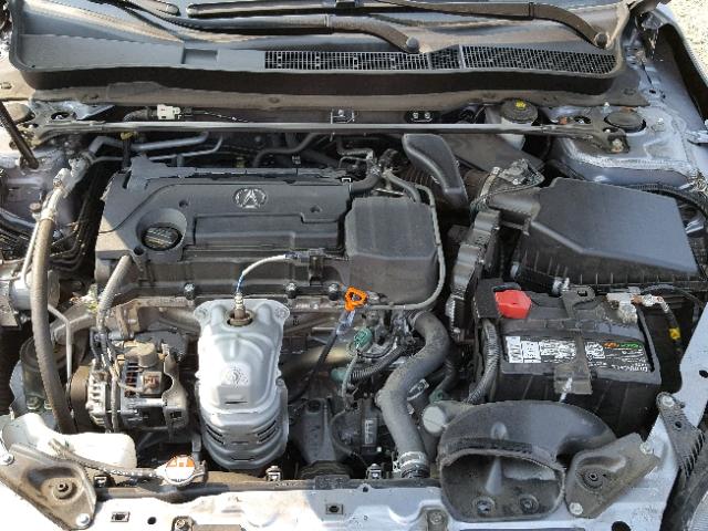 19UUB1F51GA009834 - 2016 ACURA TLX TECH SILVER photo 7
