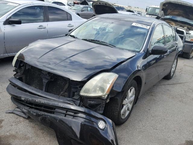 1N4BA41E25C815996 - 2005 NISSAN MAXIMA SE BLACK photo 2