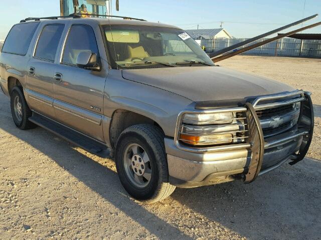 3GNEC16T61G104243 - 2001 CHEVROLET SUBURBAN C TAN photo 1