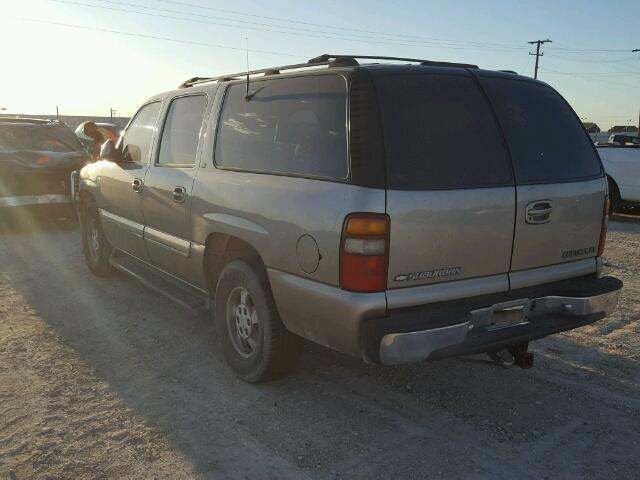 3GNEC16T61G104243 - 2001 CHEVROLET SUBURBAN C TAN photo 3