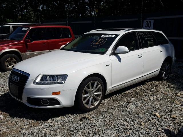 WAU4GAFB9BN075181 - 2011 AUDI A6 PRESTIG თეთრი ფოტო 2