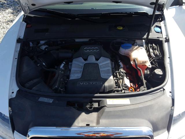 WAU4GAFB9BN075181 - 2011 AUDI A6 PRESTIG თეთრი ფოტო 7