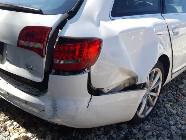 WAU4GAFB9BN075181 - 2011 AUDI A6 PRESTIG თეთრი ფოტო 9