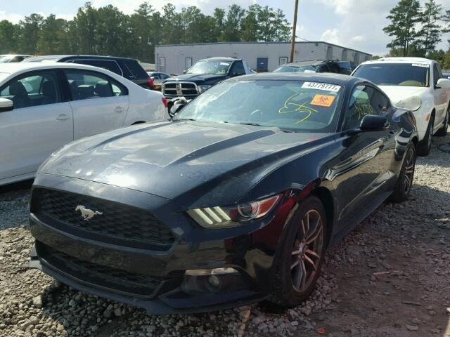 1FA6P8TH0F5315002 - 2015 FORD MUSTANG BLACK photo 2