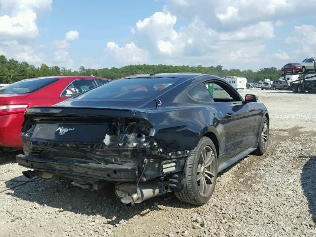 1FA6P8TH0F5315002 - 2015 FORD MUSTANG BLACK photo 4