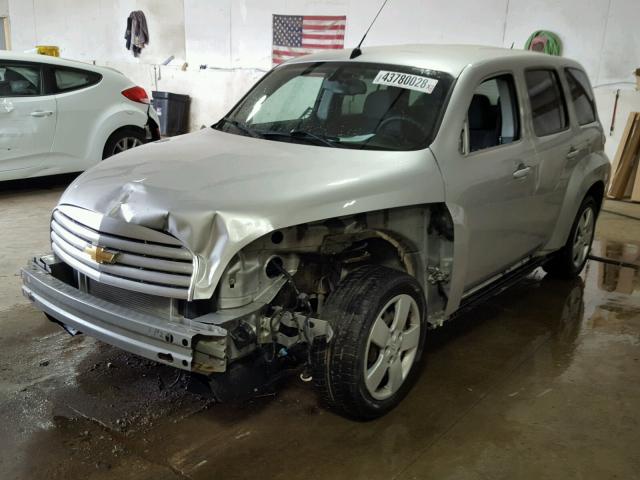 3GNBAADB4AS642990 - 2010 CHEVROLET HHR LS SILVER photo 2