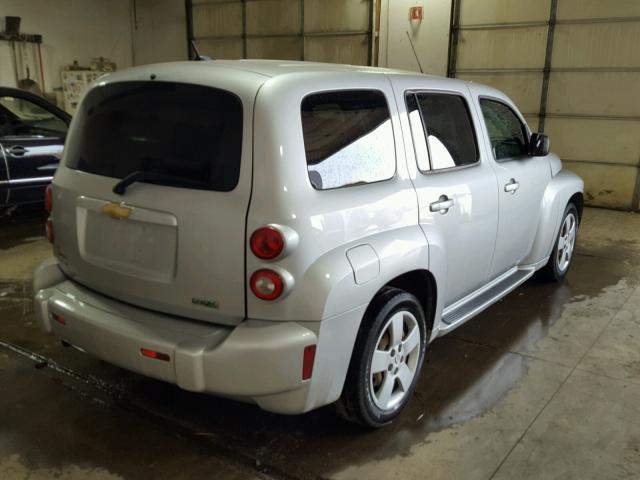 3GNBAADB4AS642990 - 2010 CHEVROLET HHR LS SILVER photo 4