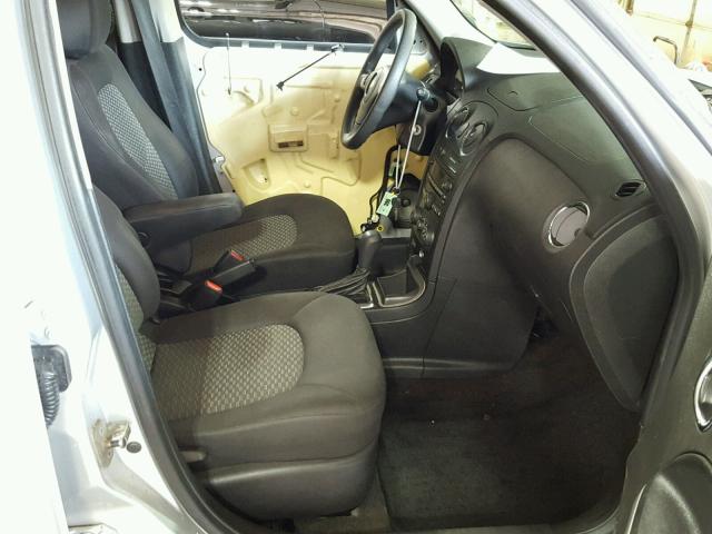 3GNBAADB4AS642990 - 2010 CHEVROLET HHR LS SILVER photo 5