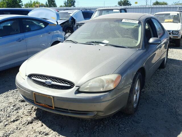 1FAFP53U21G156444 - 2001 FORD TAURUS SE GRAY photo 2