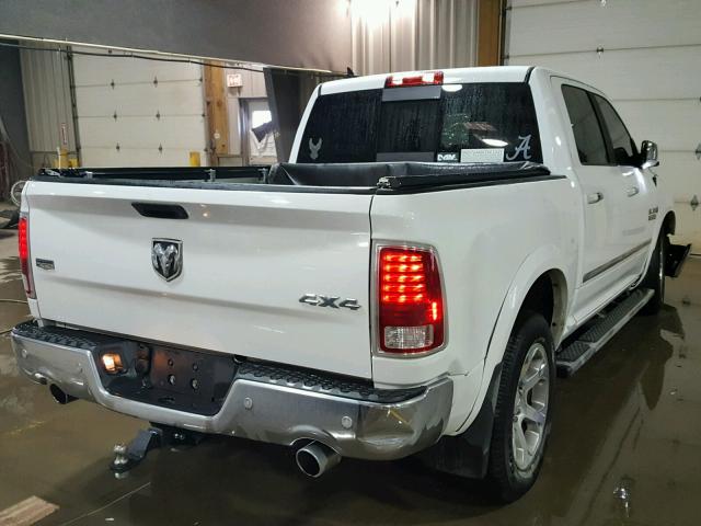 1C6RR7NT3FS666475 - 2015 RAM 1500 LARAM WHITE photo 4