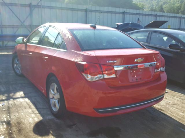 1G1PE5SB1G7170387 - 2016 CHEVROLET CRUZE LIMI RED photo 3