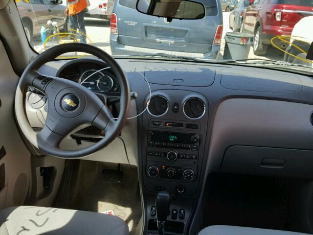 3GNDA13D26S661833 - 2006 CHEVROLET HHR LS SILVER photo 9