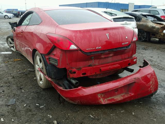 1G2ZM151064148383 - 2006 PONTIAC G6 GTP RED photo 3