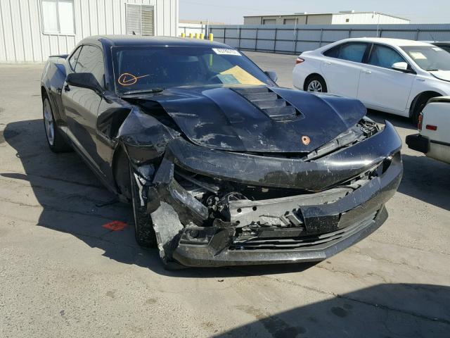 2G1FG1EW3F9237081 - 2015 CHEVROLET CAMARO SS Negro foto 1