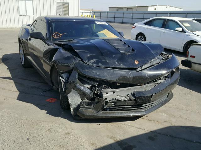 2G1FG1EW3F9237081 - 2015 CHEVROLET CAMARO SS BLACK photo 1