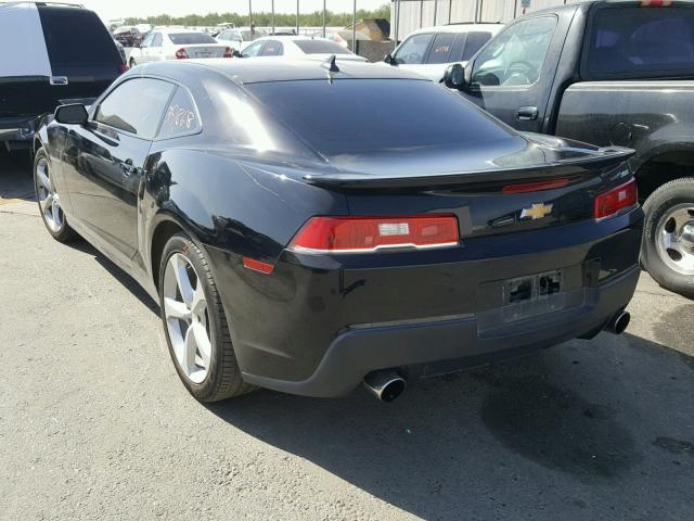 2G1FG1EW3F9237081 - 2015 CHEVROLET CAMARO SS Negro foto 3