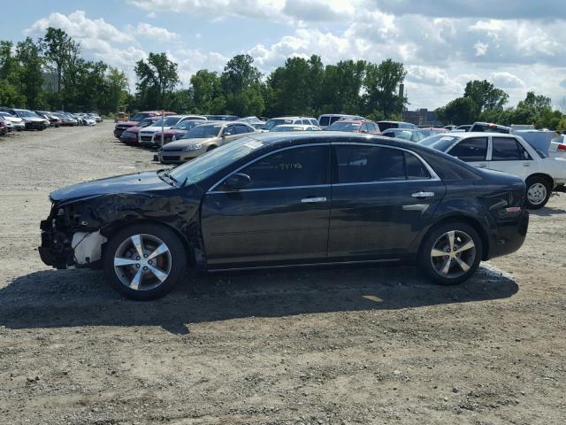 1G1ZC5E01CF136670 - 2012 CHEVROLET MALIBU 1LT BLACK photo 9