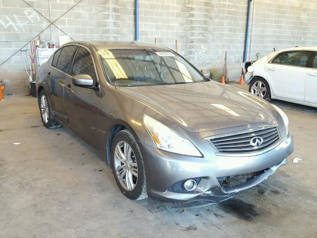 JN1CV6AP9AM401153 - 2010 INFINITI G37 BASE SILVER photo 1