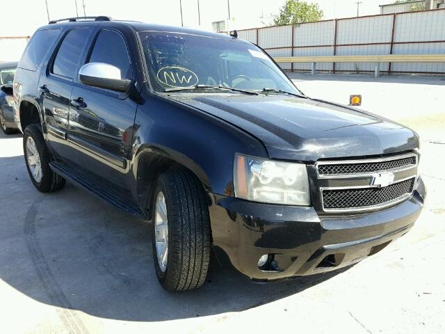 1GNFC13JX7J246495 - 2007 CHEVROLET TAHOE C150 BLACK photo 1