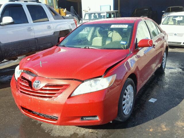 4T1BE46K07U014831 - 2007 TOYOTA CAMRY NEW RED photo 2