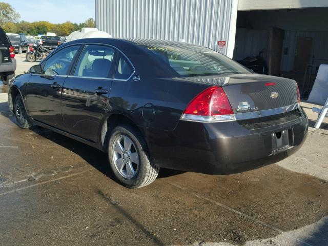 2G1WB58K781282234 - 2008 CHEVROLET IMPALA LS BROWN photo 3