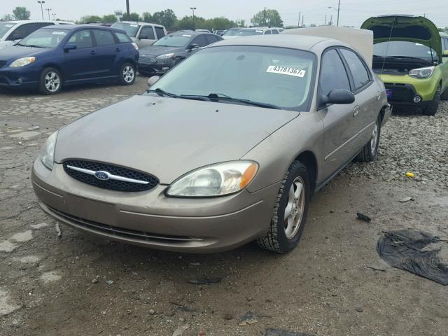 1FAFP55212G227176 - 2002 FORD TAURUS BROWN photo 2