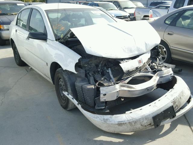 1G8AG52FX4Z136579 - 2004 SATURN ION LEVEL WHITE photo 1