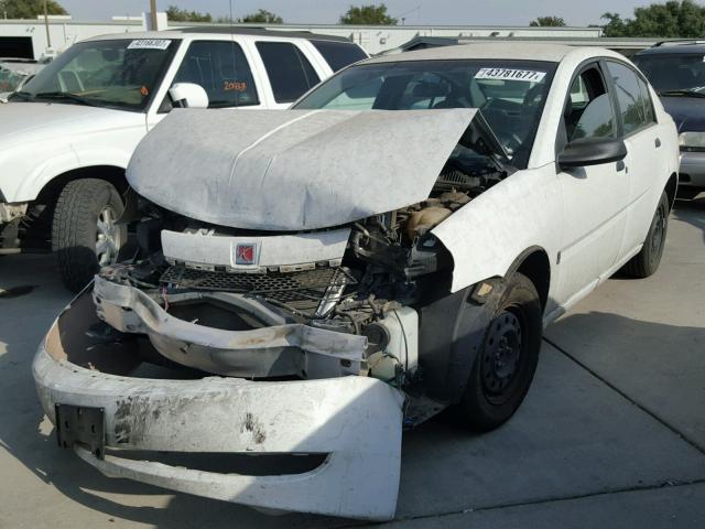 1G8AG52FX4Z136579 - 2004 SATURN ION LEVEL WHITE photo 2