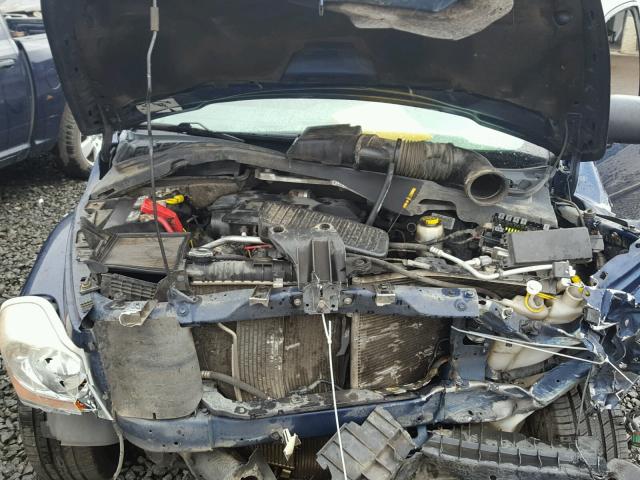 1D4HB58256F173425 - 2006 DODGE DURANGO LI BLUE photo 7