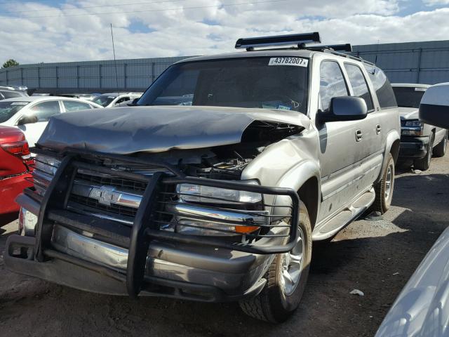 3GNFK16T01G175543 - 2001 CHEVROLET SUBURBAN K GOLD photo 2