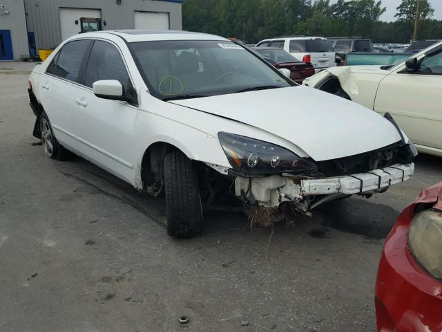 1HGCM56864A126747 - 2004 HONDA ACCORD EX WHITE photo 1