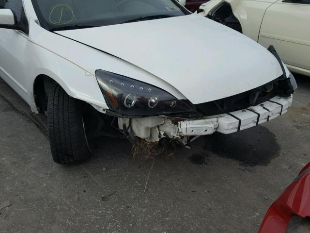 1HGCM56864A126747 - 2004 HONDA ACCORD EX WHITE photo 9