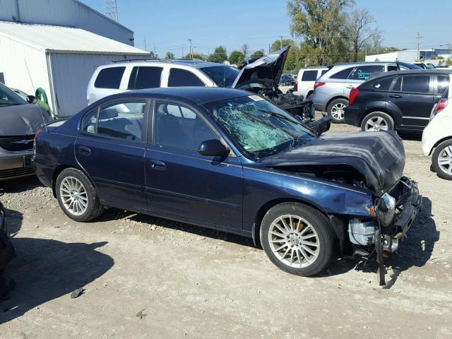 KMHDN46D06U304026 - 2006 HYUNDAI ELANTRA GL BLUE photo 9