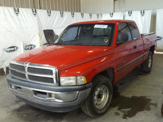 1B7HC13Z9WJ102958 - 1998 DODGE RAM 1500 RED photo 2