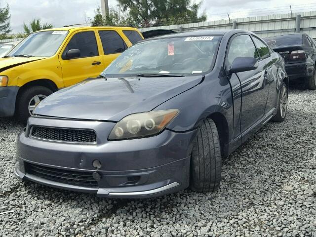 JTKDE167580273016 - 2008 TOYOTA SCION TC GRAY photo 2