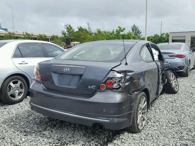 JTKDE167580273016 - 2008 TOYOTA SCION TC GRAY photo 4