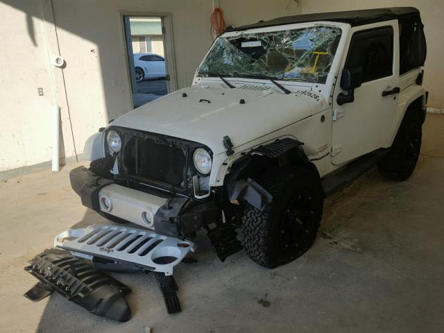 1J4AA5D12BL618627 - 2011 JEEP WRANGLER S WHITE photo 2