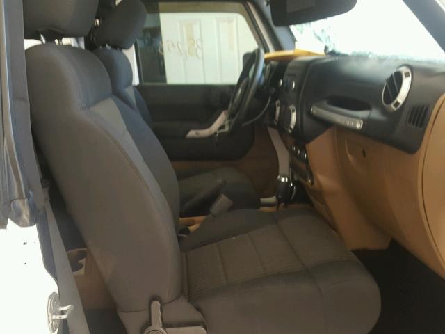 1J4AA5D12BL618627 - 2011 JEEP WRANGLER S WHITE photo 5