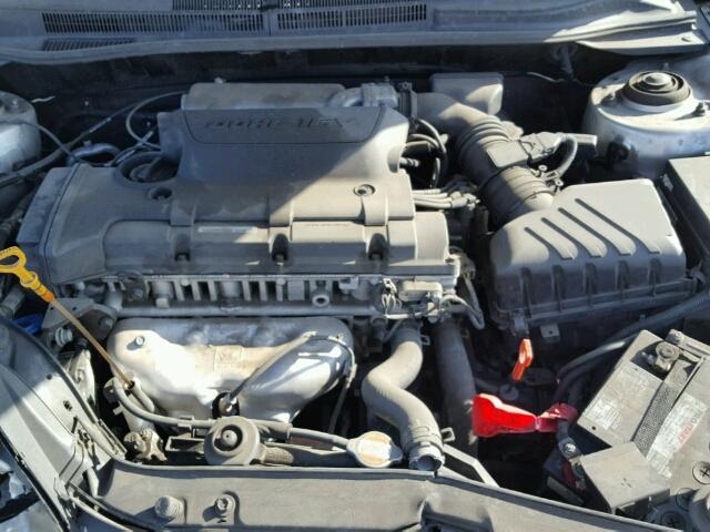 KNAFE122285582999 - 2008 KIA SPECTRA EX SILVER photo 7