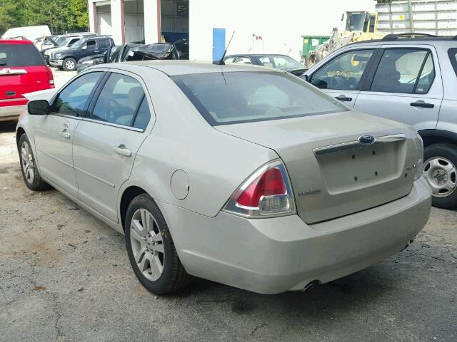 3FAHP08168R187810 - 2008 FORD FUSION SEL BEIGE photo 3