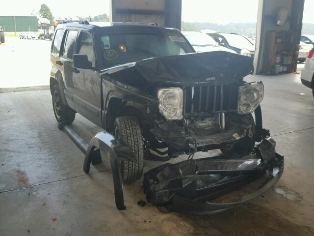 1J8GP28K09W540253 - 2009 JEEP LIBERTY SP BLACK photo 1