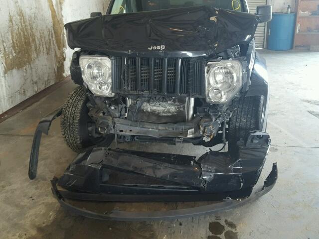 1J8GP28K09W540253 - 2009 JEEP LIBERTY SP BLACK photo 9