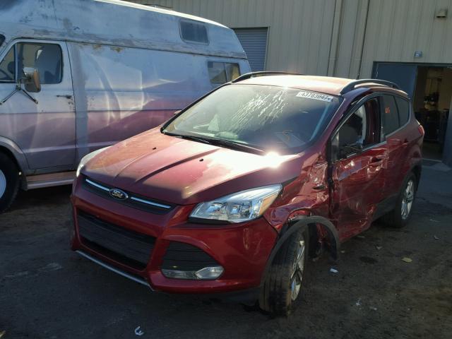 1FMCU0G96EUE27068 - 2014 FORD ESCAPE SE RED photo 2