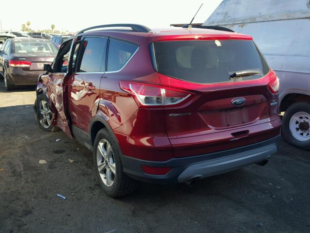 1FMCU0G96EUE27068 - 2014 FORD ESCAPE SE RED photo 3