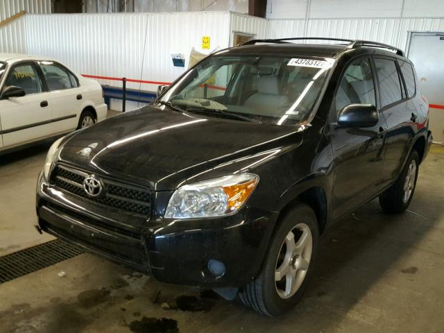 JTMBD33V865018330 - 2006 TOYOTA RAV4 BLACK photo 2